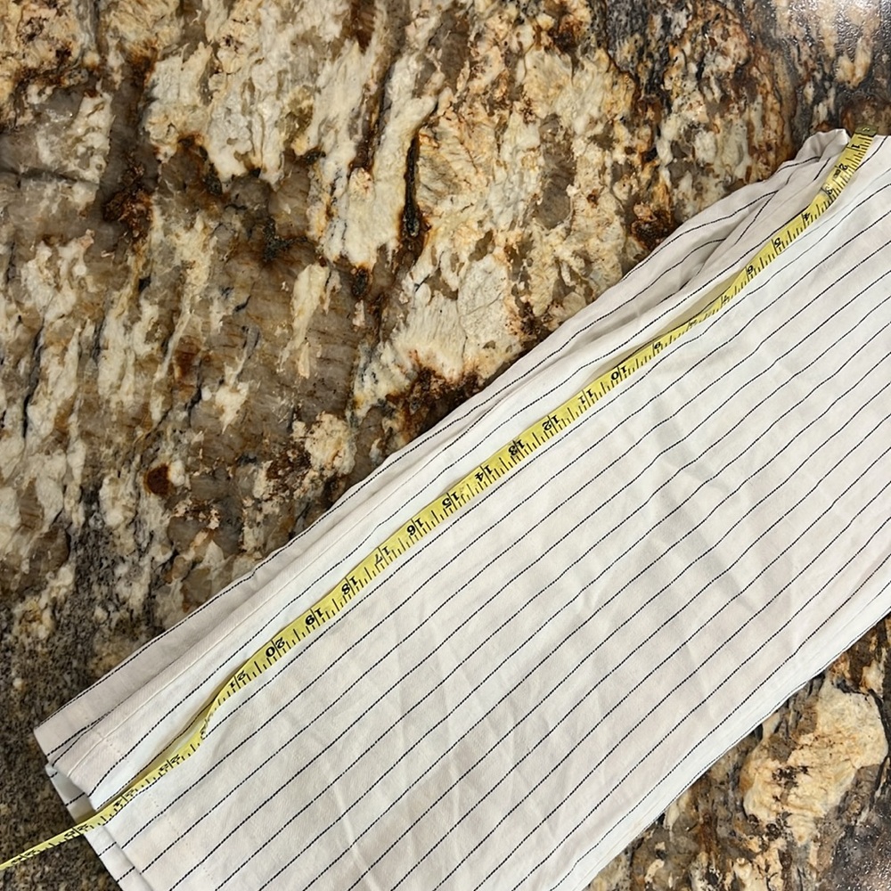 Rag And Bone Dylan Pant In White Stripe Size 00 - image 8